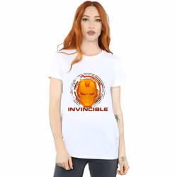 Marvel - T-shirt AVENGERS INVINCIBLE - Femme (Blanc)