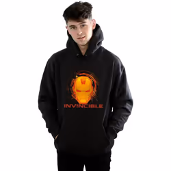 Marvel - Sweat à capuche AVENGERS INVINCIBLE - Homme (Noir)