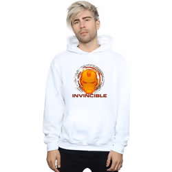 Marvel - Sweat à capuche AVENGERS INVINCIBLE - Homme (Blanc)