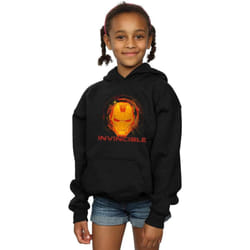 Marvel - Sweat à capuche AVENGERS INVINCIBLE - Fille (Noir)