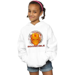 Marvel - Sweat à capuche AVENGERS INVINCIBLE - Fille (Blanc)