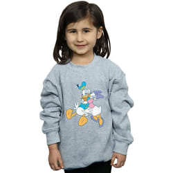 Disney - Sweat - Fille (Gris chiné)