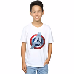 Marvel - T-shirt AVENGERS - Garçon (Blanc)