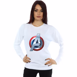 Marvel - Sweat AVENGERS - Femme (Blanc)
