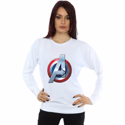 Marvel - Sweat AVENGERS - Femme (Blanc)