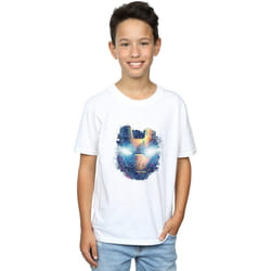 Marvel - T-shirt AVENGERS HEAD - Garçon (Blanc)