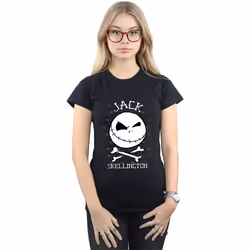 Disney - T-shirt NIGHTMARE BEFORE CHRISTMAS - Femme (Noir)