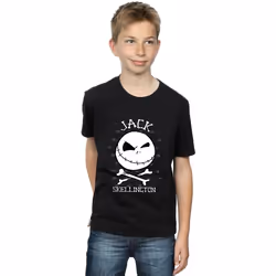 Disney - T-shirt NIGHTMARE BEFORE CHRISTMAS - Garçon (Noir)