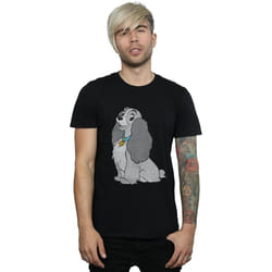 Disney - T-shirt LADY AND THE TRAMP - Homme (Noir)