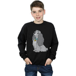 Disney - Sweat LADY AND THE TRAMP - Garçon (Noir)