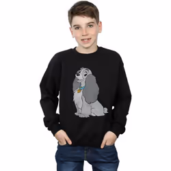Disney - Sweat LADY AND THE TRAMP - Garçon (Noir)