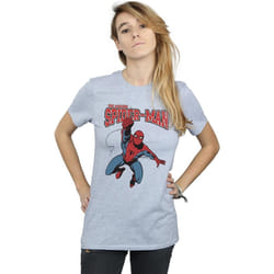 Marvel - T-shirt - Femme (Gris chiné)