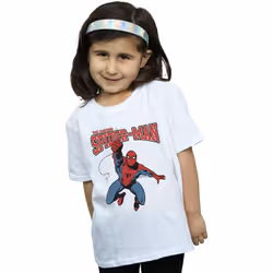 Marvel - T-shirt - Fille (Blanc)