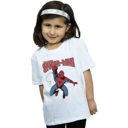 Marvel - T-shirt - Fille (Blanc)