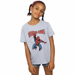 Marvel - T-shirt - Fille (Gris chiné)