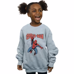 Marvel - Sweat - Fille (Gris chiné)