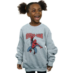 Marvel - Sweat - Fille (Gris chiné)