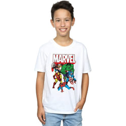 Marvel - T-shirt - Garçon (Blanc)