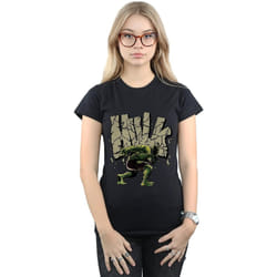 Marvel - T-shirt - Femme (Noir)