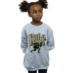 Marvel - Sweat - Fille (Gris chiné)
