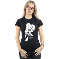 Disney - T-shirt TALE AS OLD AS TIME - Femme (Noir)