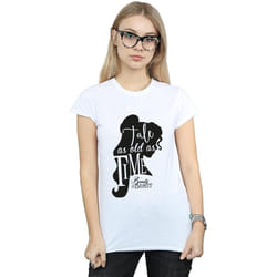 Disney - T-shirt TALE AS OLD AS TIME - Femme (Blanc)