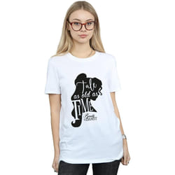 Disney - T-shirt TALE AS OLD AS TIME - Femme (Blanc)