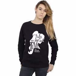 Disney - Sweat TALE AS OLD AS TIME - Femme (Noir)