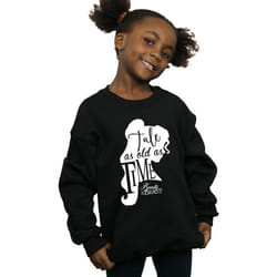 Disney - Sweat TALE AS OLD AS TIME - Fille (Noir)