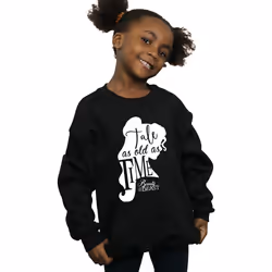 Disney - Sweat TALE AS OLD AS TIME - Fille (Noir)