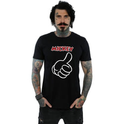 Disney - T-shirt MICKEY MOUSE THUMBS UP - Homme (Noir)
