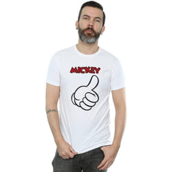 Disney - T-shirt MICKEY MOUSE THUMBS UP - Homme (Blanc)