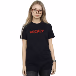 Disney - T-shirt MICKEY MOUSE THUMBS UP - Femme (Noir)