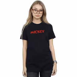 Disney - T-shirt MICKEY MOUSE THUMBS UP - Femme (Noir)