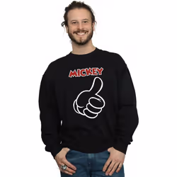 Disney - Sweat MICKEY MOUSE THUMBS UP - Homme (Noir)