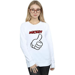Disney - Sweat MICKEY MOUSE THUMBS UP - Femme (Blanc)