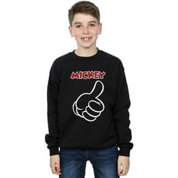 Disney - Sweat MICKEY MOUSE THUMBS UP - Garçon (Noir)