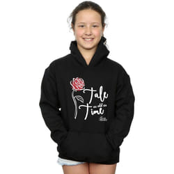 Disney - Sweat à capuche TALE AS OLD AS TIME - Fille (Noir)
