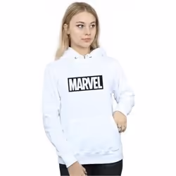 Marvel - Sweat à capuche - Femme (Blanc)