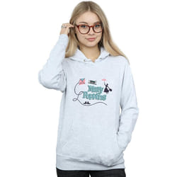 Disney - Sweat à capuche - Femme (Gris chiné)