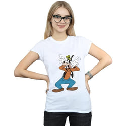 Disney - T-shirt CRAZY - Femme (Blanc)