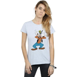 Disney - T-shirt CRAZY - Femme (Gris chiné)