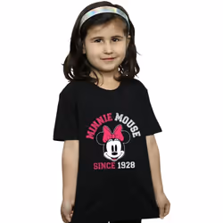 Disney - T-shirt MINNIE MOUSE - Fille (Noir)
