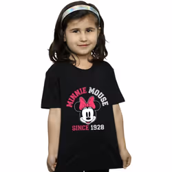 Disney - T-shirt MINNIE MOUSE - Fille (Noir)