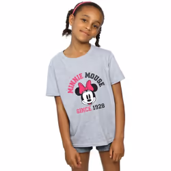 Disney - T-shirt MINNIE MOUSE - Fille (Gris chiné)