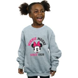 Disney - Sweat MINNIE MOUSE - Fille (Gris chiné)