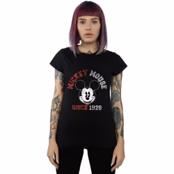 Disney - T-shirt SINCE - Femme (Noir)