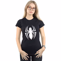 Marvel - T-shirt ULTIMATE SPIDER - Femme (Noir)