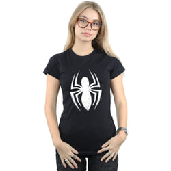 Marvel - T-shirt ULTIMATE SPIDER - Femme (Noir)