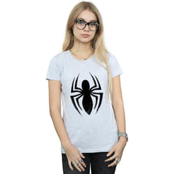 Marvel - T-shirt ULTIMATE SPIDER - Femme (Gris chiné)